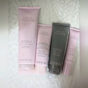 Mary Kay Timewise age minimized 3D, 4 in 1 cleanser, night cream , eye cream